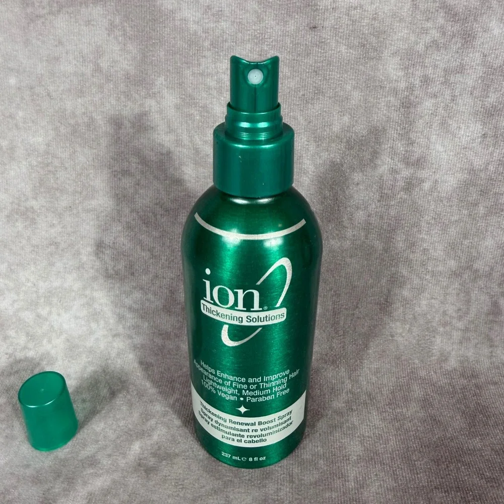 Ion Thickening Solutions Renewal Boost Spray 8floz Fine Thinning Hair‎ Vegan NEW